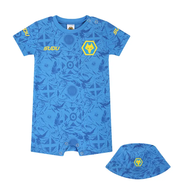 Wolverhampton Wanderers Store | Shop Official 2025-26 3rd Kit Romper Wolves Gear